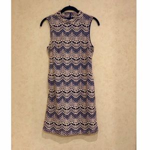 High neck dress